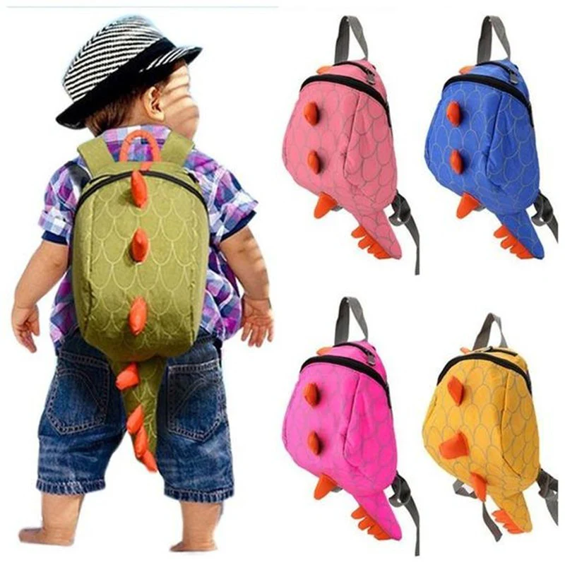 143826764356 Cartoon Dinosaur School Backpack – Lightweight Kids Bag - Image 1