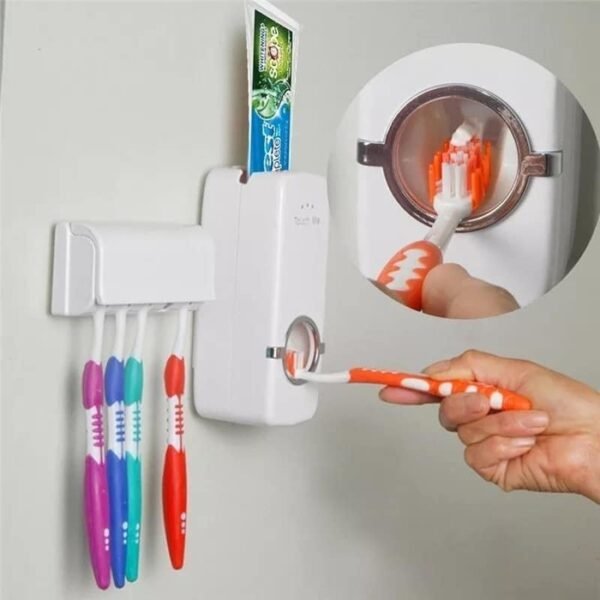 Automatic Toothpaste Dispenser – Hands-Free Wall Mount Toothpaste Squeezer