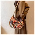 Casual Messenger Crossbody Bag – Black & Brown Shoulder Bag - Image 5