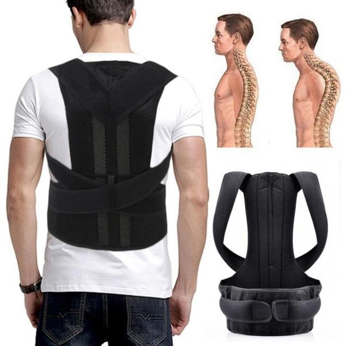 1716897286-ADJUSTABLE-POSTURE-ব্যাক-সাপোর্ট-(UNISEX)2 Adjustable Posture Back Support Brace (Unisex) – ব্যাক সাপোর্ট বেল্ট - Image 1