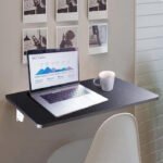 Wall Mounted Folding Table – Compact Study, Laptop & Dining Solution - Image 3