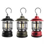 Retro Portable Camping Lamp – Vintage Rechargeable LED Lantern - Image 2
