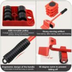 Heavy Furniture Moving Tool Set – Easy Lifting & Moving System - Image 2