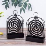 Mosquito Coil Burner Stand – Heat Resistant, Ash Catcher & Safety Cover - Image 2