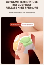 5 Piece Self Heating Pain Relief Warm Knee Patch Pad (সেলফ হিটিং ব্যথা উপশম ওয়ার্ম হাঁটুর প্যাচ প্যাড) - Image 8