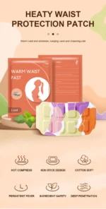 4 Piece Pain Relief Self-Heating Waist Hot Patch (সেল্ফ হিটিং কোমরের ব্যথা উপশম করার গরম প্যাচ) - Image 9