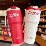 Portable Stainless Steel Coffee Thermos Travel Mug – Leak-Proof Insulated Water Bottle (420ml/620ml) - Image 2