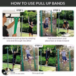 Resistance Bands Set 5–280lbs for Strength Training, Home Gym, Yoga & Pilates - Image 3