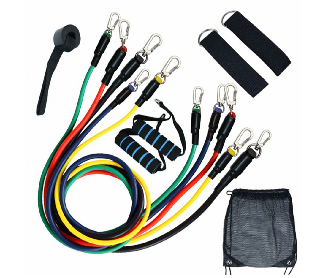 Screenshot_20250821-161440 Resistance Bands Set for Home Workouts – 11 Pcs with Door Anchor, Ankle Straps & Handles - Image 1