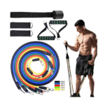 Resistance Bands Set for Home Workouts – 11 Pcs with Door Anchor, Ankle Straps & Handles - Image 3