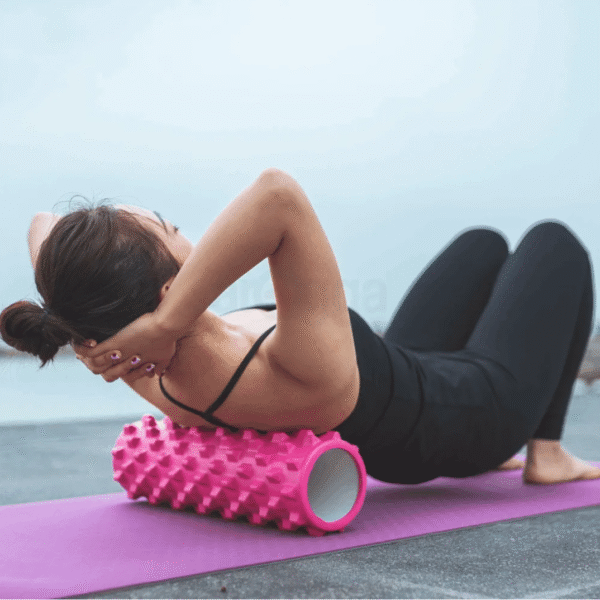 Foam Roller for Yoga & Workout Recovery | 18-Inch Muscle Massage Roller
