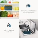 49OZ Bento Box for Adults – Stackable Lunch Container, Leak-Proof & Microwave Safe - Image 7