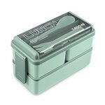 49OZ Bento Box for Adults – Stackable Lunch Container, Leak-Proof & Microwave Safe - Image 6