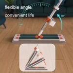 Milton M6 360° Flat Mop for Floor Cleaning | Washable Microfiber Pads - Image 10