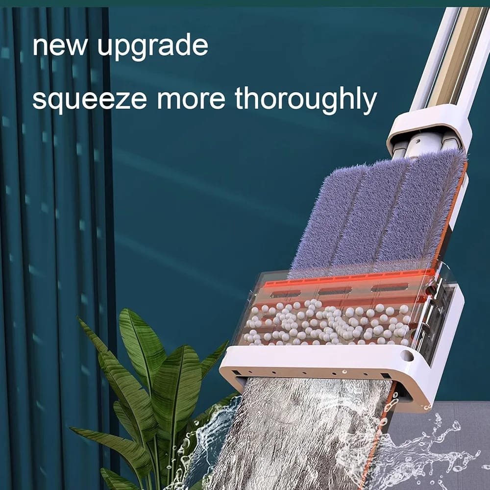 WhatsApp Image 2025-09-07 at 20.19.11_80c35b8f Milton M6 360° Flat Mop for Floor Cleaning | Washable Microfiber Pads - Image 1