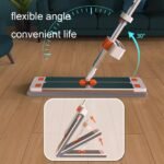 Milton M6 360° Flat Mop for Floor Cleaning | Washable Microfiber Pads - Image 3