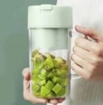 Mini Portable Blender 500ML with Ice Crusher | USB Rechargeable Juicer Cup for Home & Outdoor