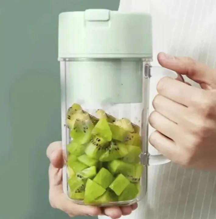 WhatsApp Image 2025-09-07 at 20.19.44_84918788 Mini Portable Blender 500ML with Ice Crusher | USB Rechargeable Juicer Cup for Home & Outdoor - Image 1