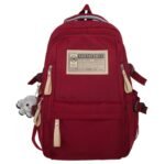 2023 New Large Capacity Backpack for Junior Senior High School Students Travel Computer Bag, Men's and Women's Same Style Book Bag