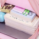 Kids Backpack Children School Bags Waterproof Primary Schoolbag Book Bag (Purple) - Image 3