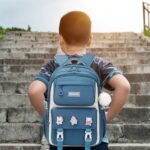 Kids Backpack Children School Bags Waterproof Primary Schoolbag Book Bag (Purple) - Image 6