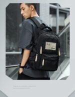 2023 New Large Capacity Backpack for Junior Senior High School Students Travel Computer Bag, Men's and Women's Same Style Book Bag - Image 4
