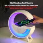 4-in-1 Wireless Charger, Mood Lamp, Bluetooth Speaker & Alarm Clock - Image 3