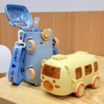 Car Drink Cup Cute Water Bottle 17oz MA 500ml Baby Bus - Image 2
